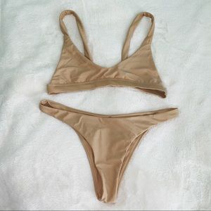 TOBI nude Bikini set